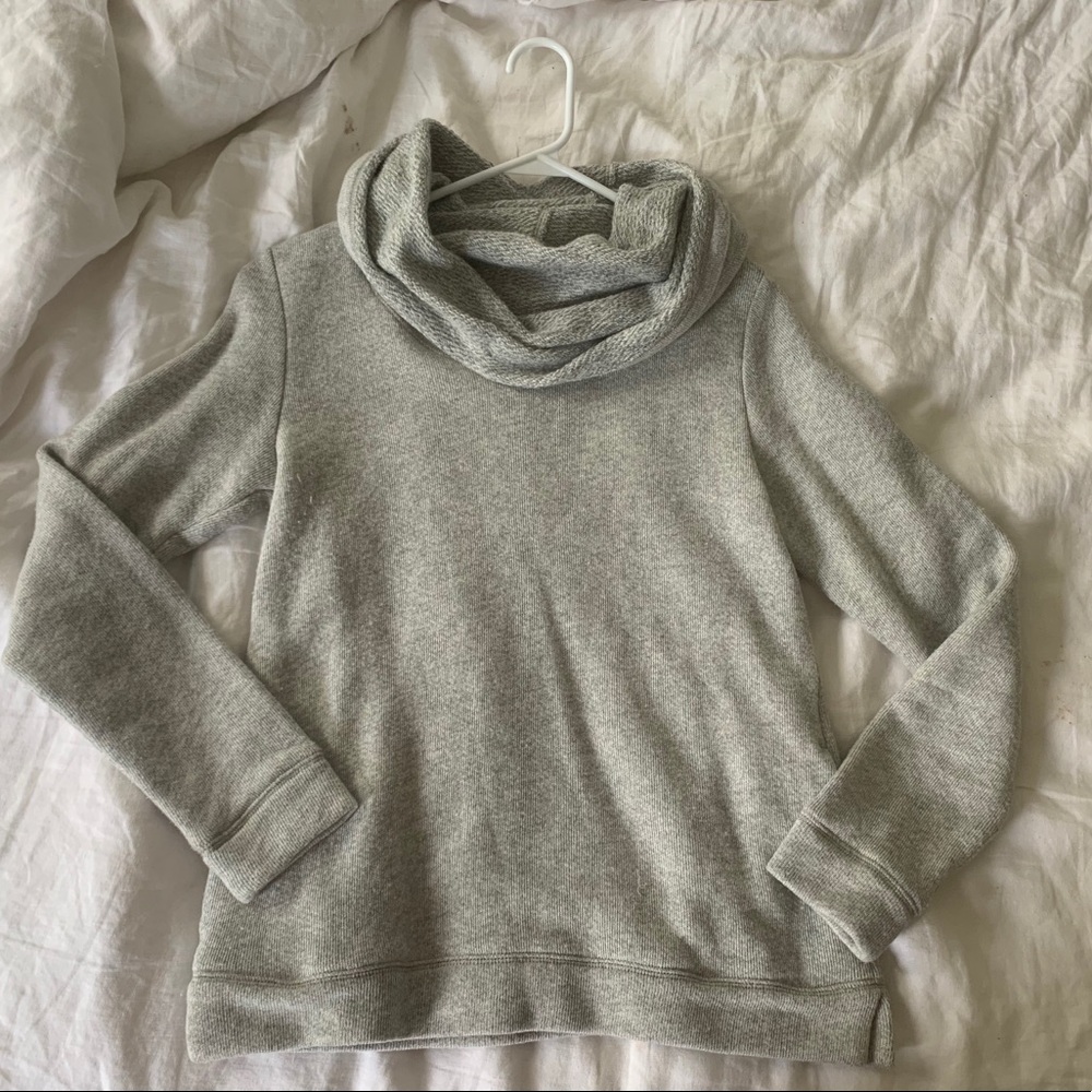 J crew factory cowl neck pullover sweater
